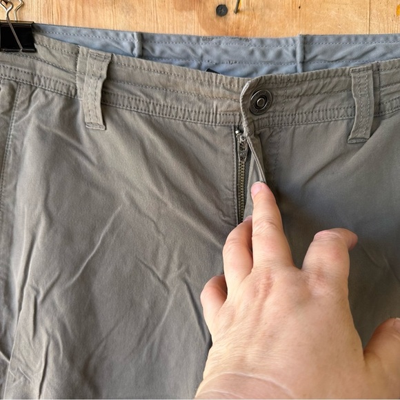 Kuhl Spire Roll Up Hiking Outdoor Pant Green Grey - Picture 7 of 14